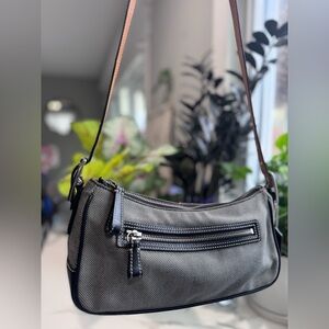Coach Demi Baguette B&W #4446 Vintage